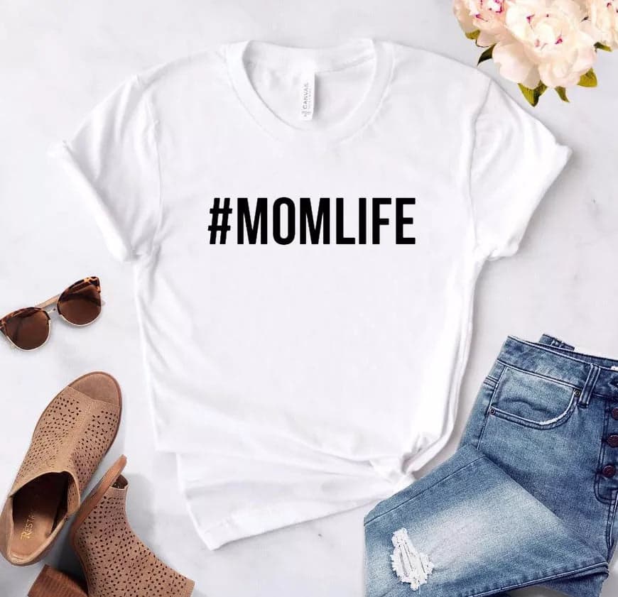 Camiseta Estampada T-shirt  #momlife — foto 5