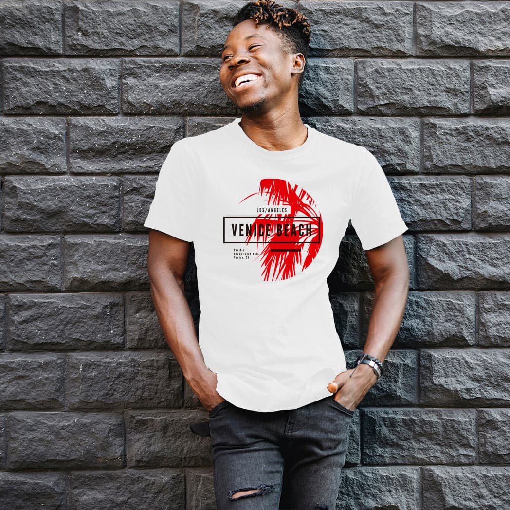 Camisa estampada para hombre tipo T-Shirt VENICE BEACH — foto 1