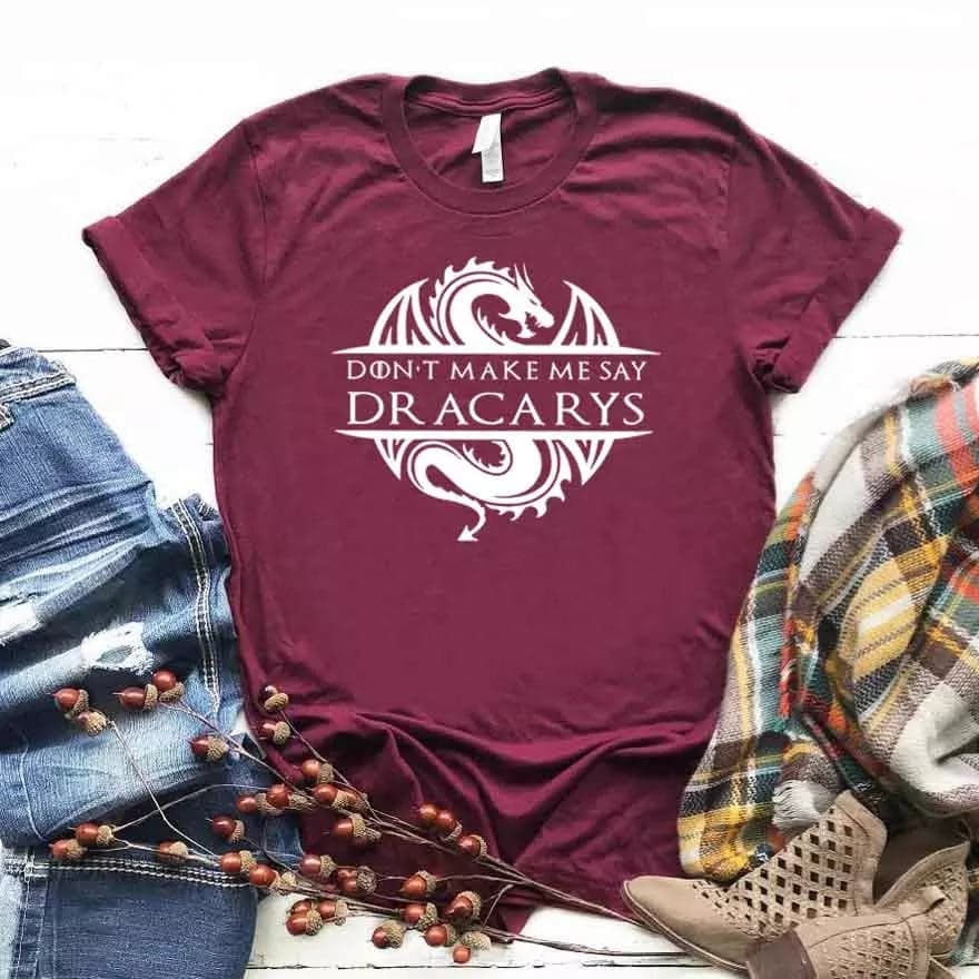 Camisa estampada tipo T-shirt Drakarys (GOT) — foto 6
