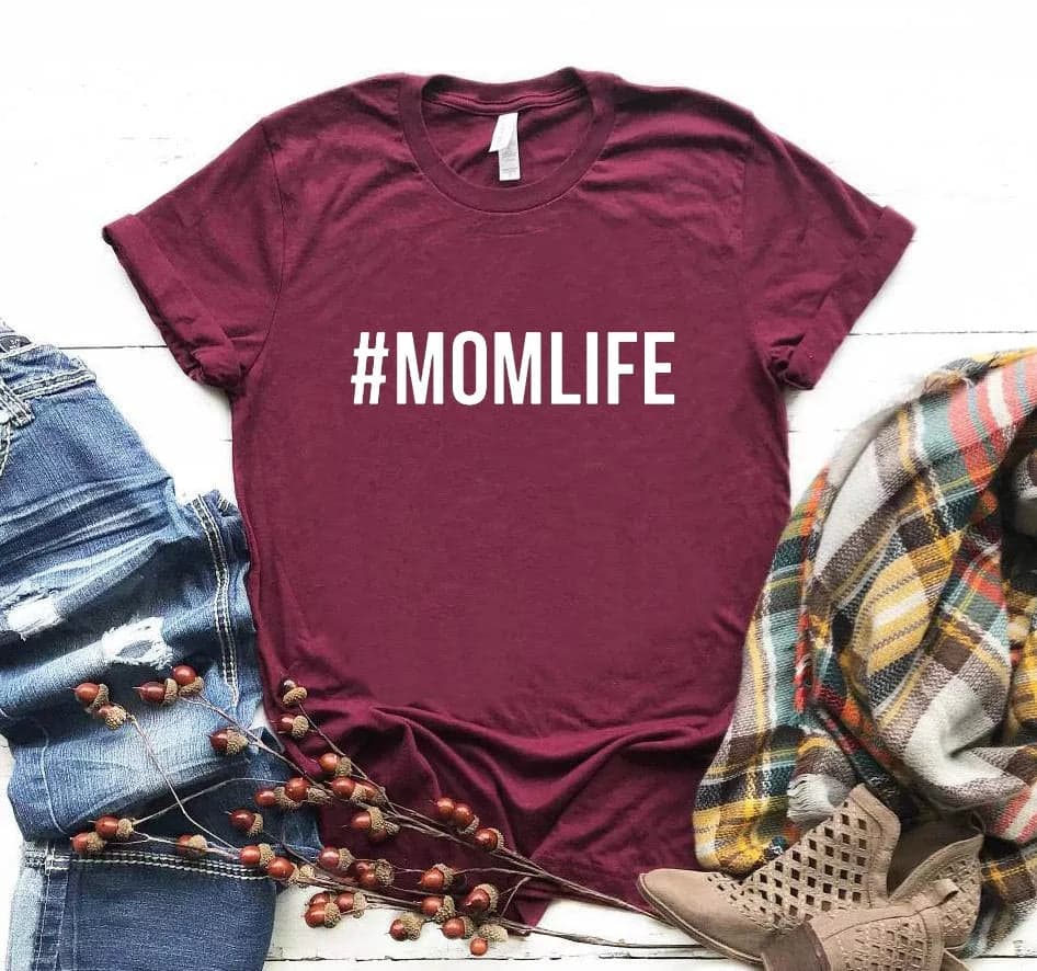 Camiseta Estampada T-shirt  #momlife — foto 2