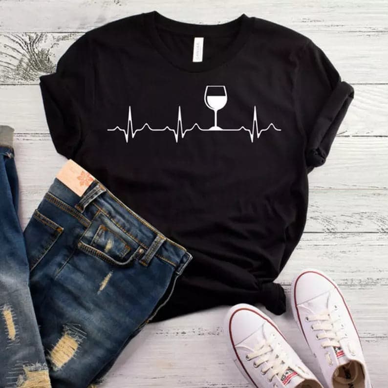 Camisa estampada tipo T-shirt Pulso Copa Vino — foto 5