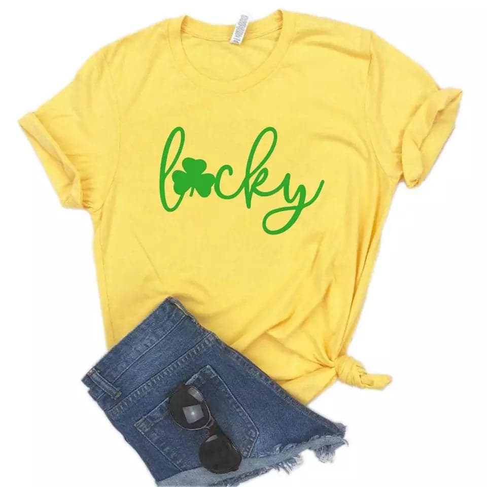 Camiseta estampada T-shirt Luckey Trebol — foto 3