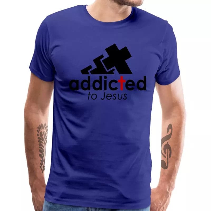 Camiseta estampada unisex T- Shirt Addicted to Jesus — foto 10
