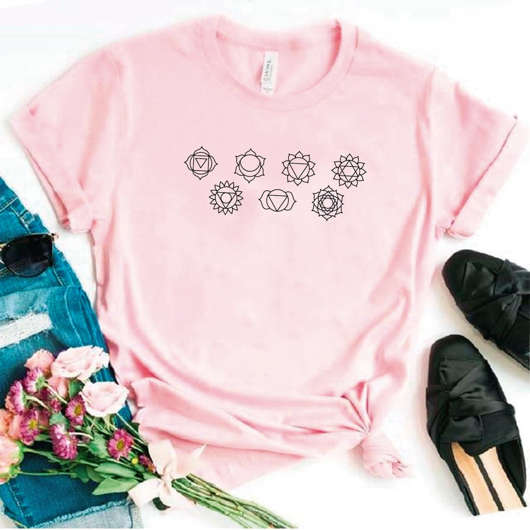 Camisa estampada tipo T- shirt los 7 chakras — foto 6