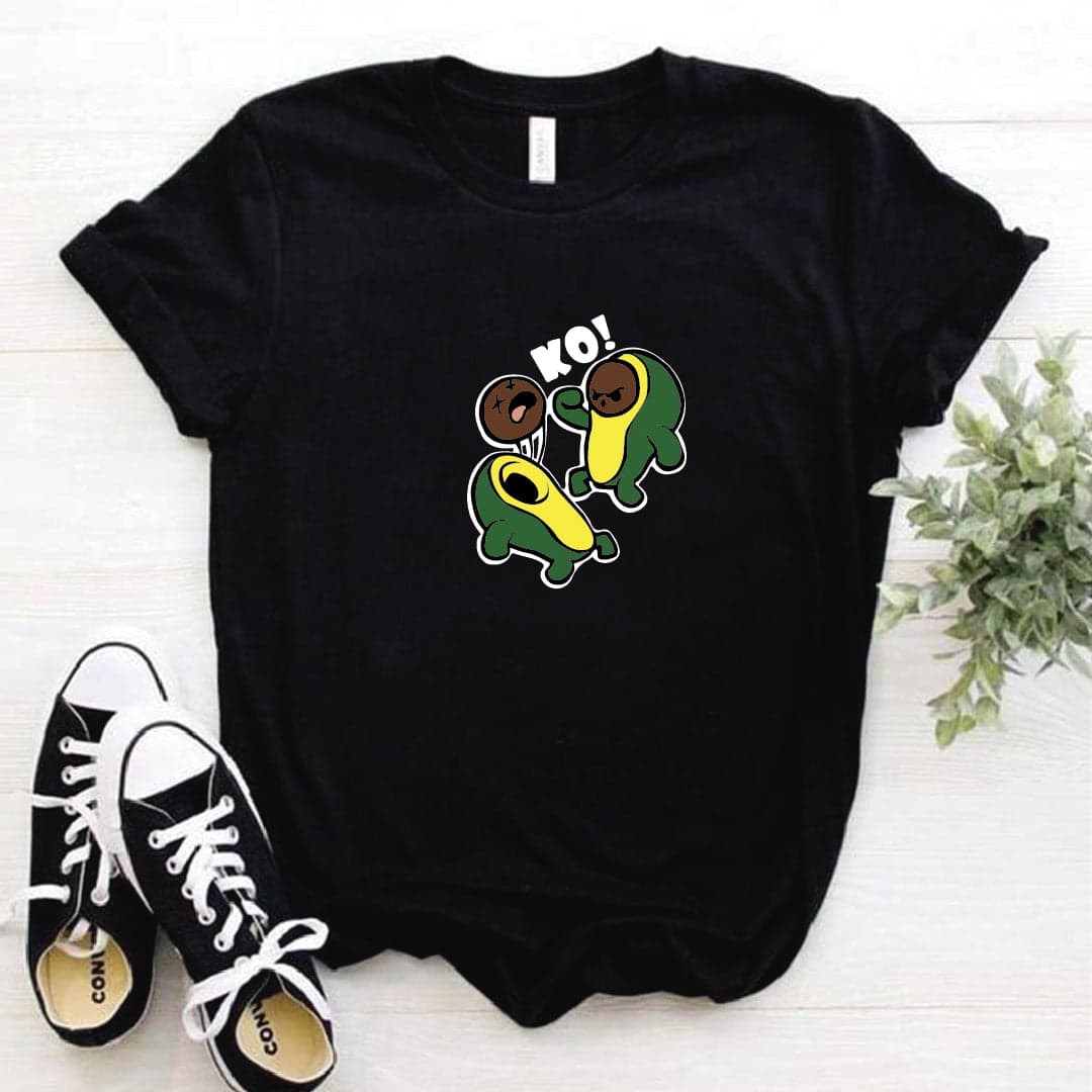 Camisa estampada  tipo T-shirt  aguacate KO — foto 3