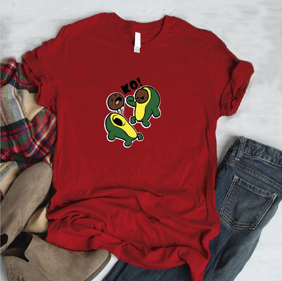 Camisa estampada  tipo T-shirt  aguacate KO — foto 6