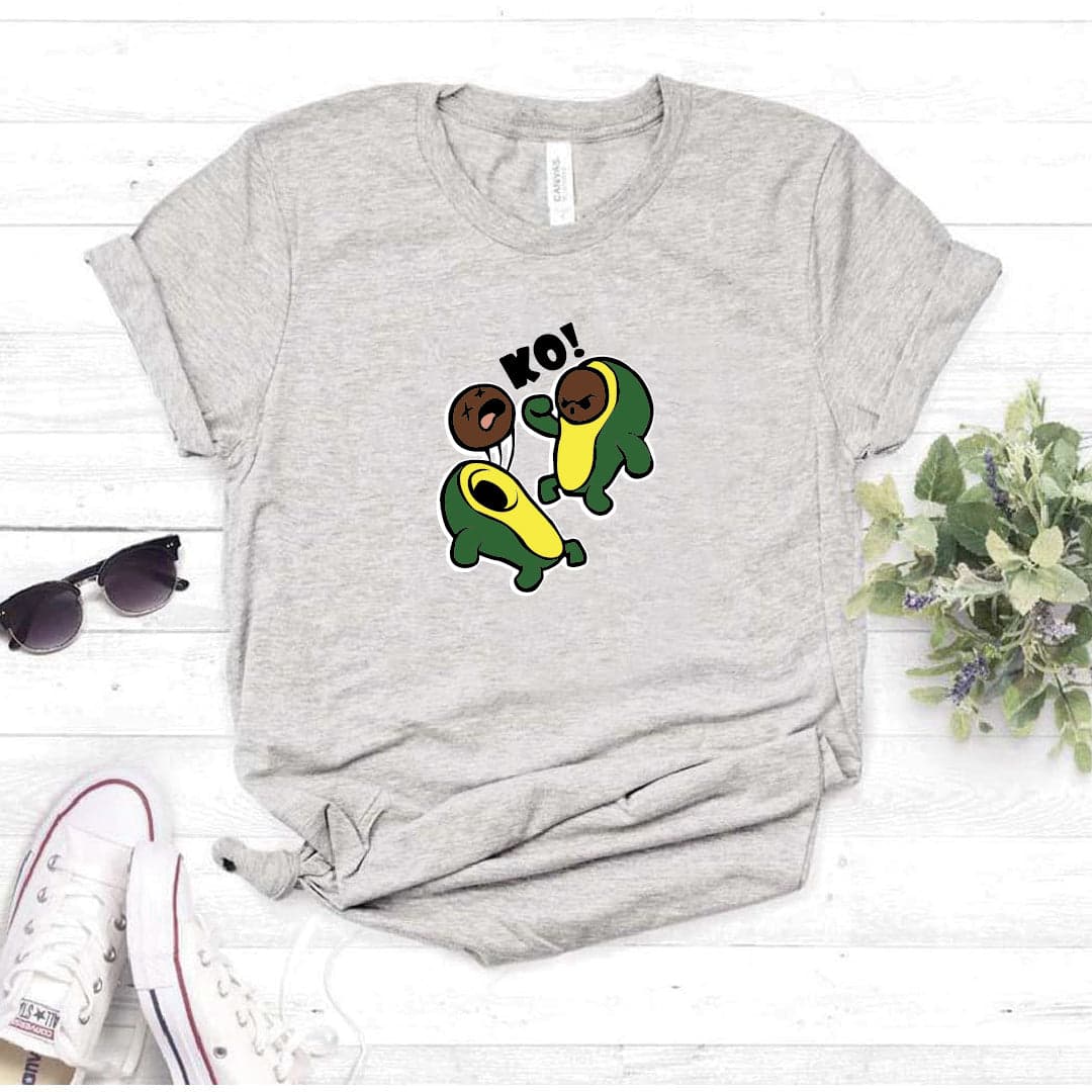 Camisa estampada  tipo T-shirt  aguacate KO — foto 8