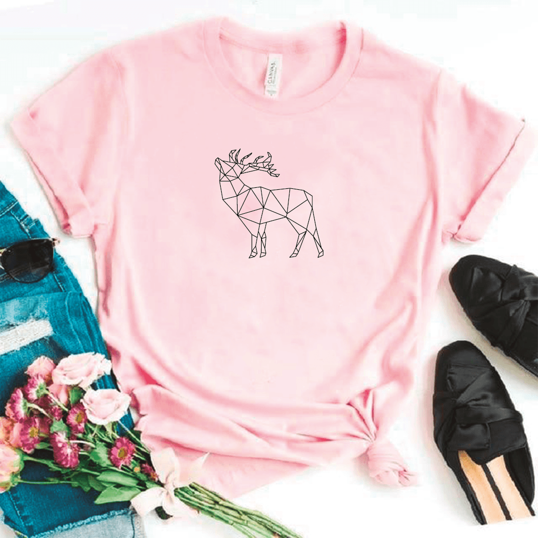 Camisa estampada tipo T- shirt Alce Geometrico — foto 5