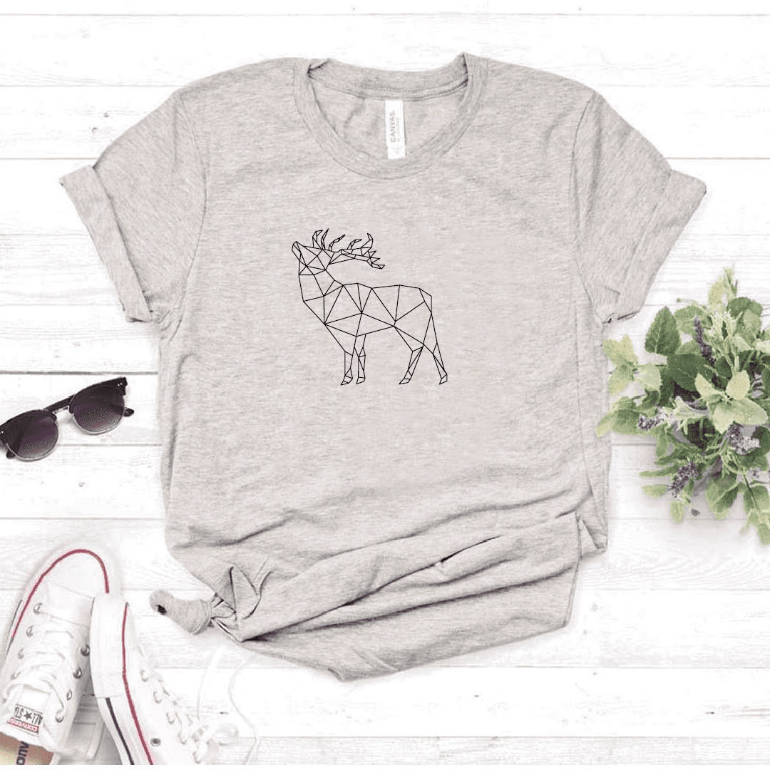 Camisa estampada tipo T- shirt Alce Geometrico — foto 1