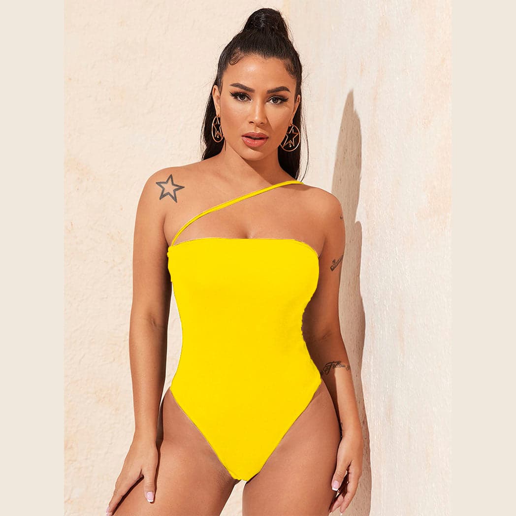 BODY SIN MANGAS CON TIRANTE DIAGONAL — foto 3
