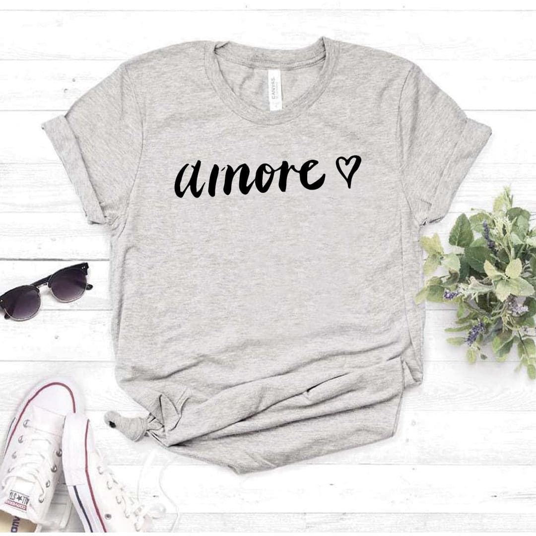 Camiseta estampada Tshirt  AMORE — foto 8