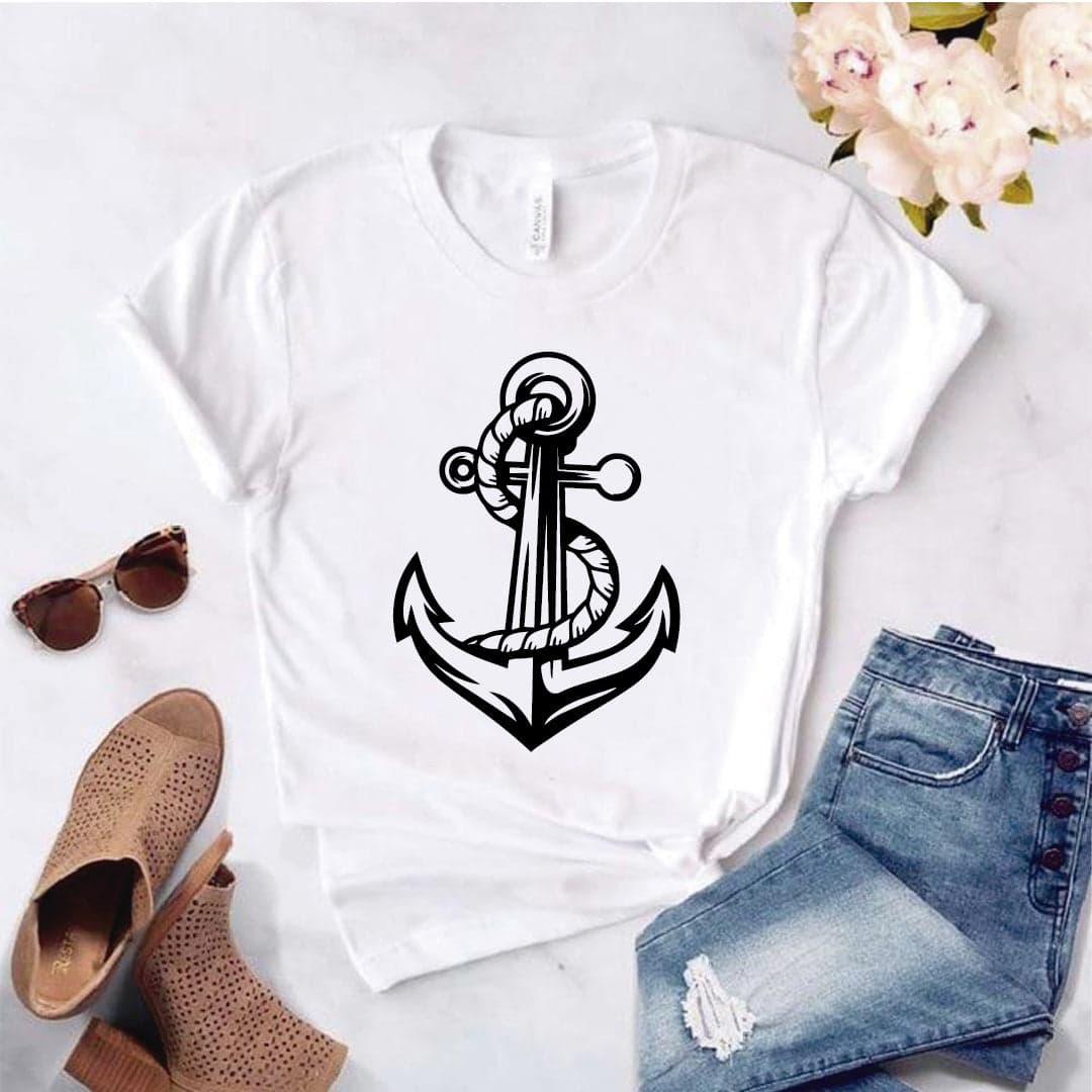 Camiseta T-shirt mujer ANCLA — foto 8
