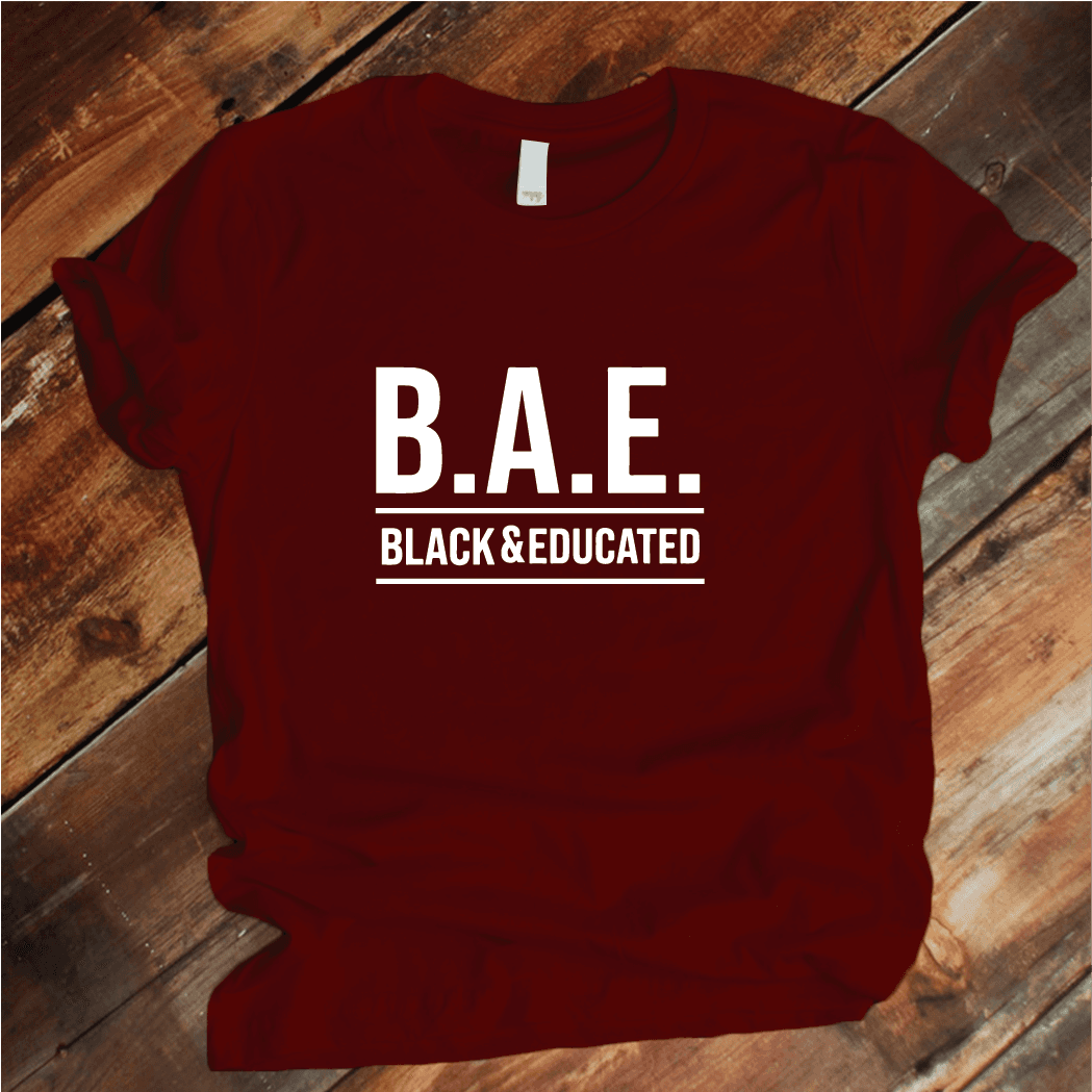 Camiseta estampada tipo T-shirt Black & Educated (HOMBRE) — foto 3