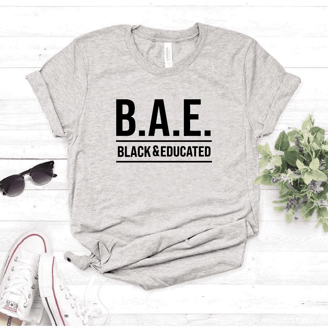 Camiseta estampada tipo T-shirt Black & Educated — foto 3