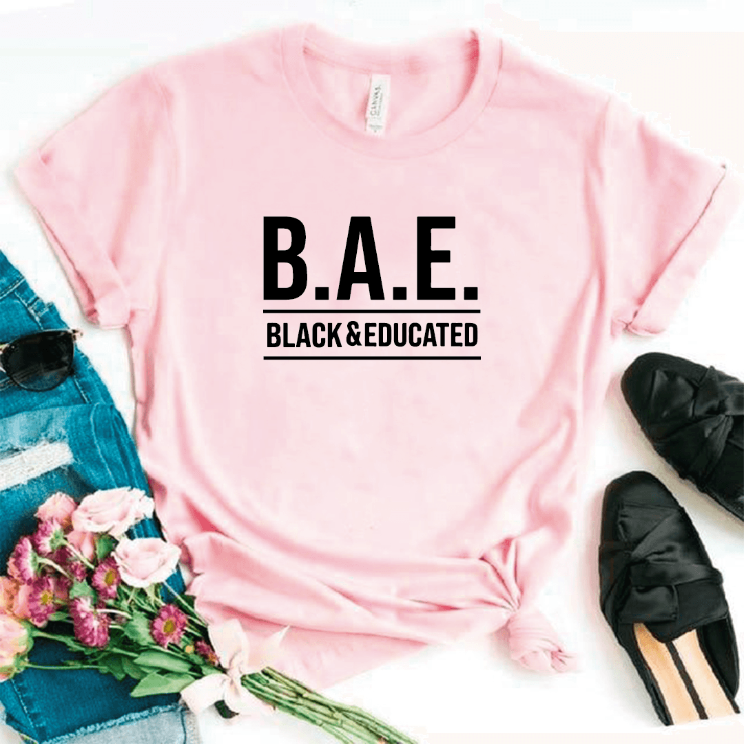Camiseta estampada tipo T-shirt Black & Educated — foto 6
