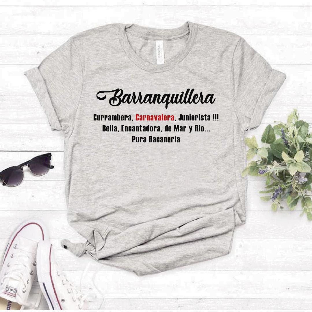 Camiseta Estampada T-shirt Barranquilera currambera — foto 1
