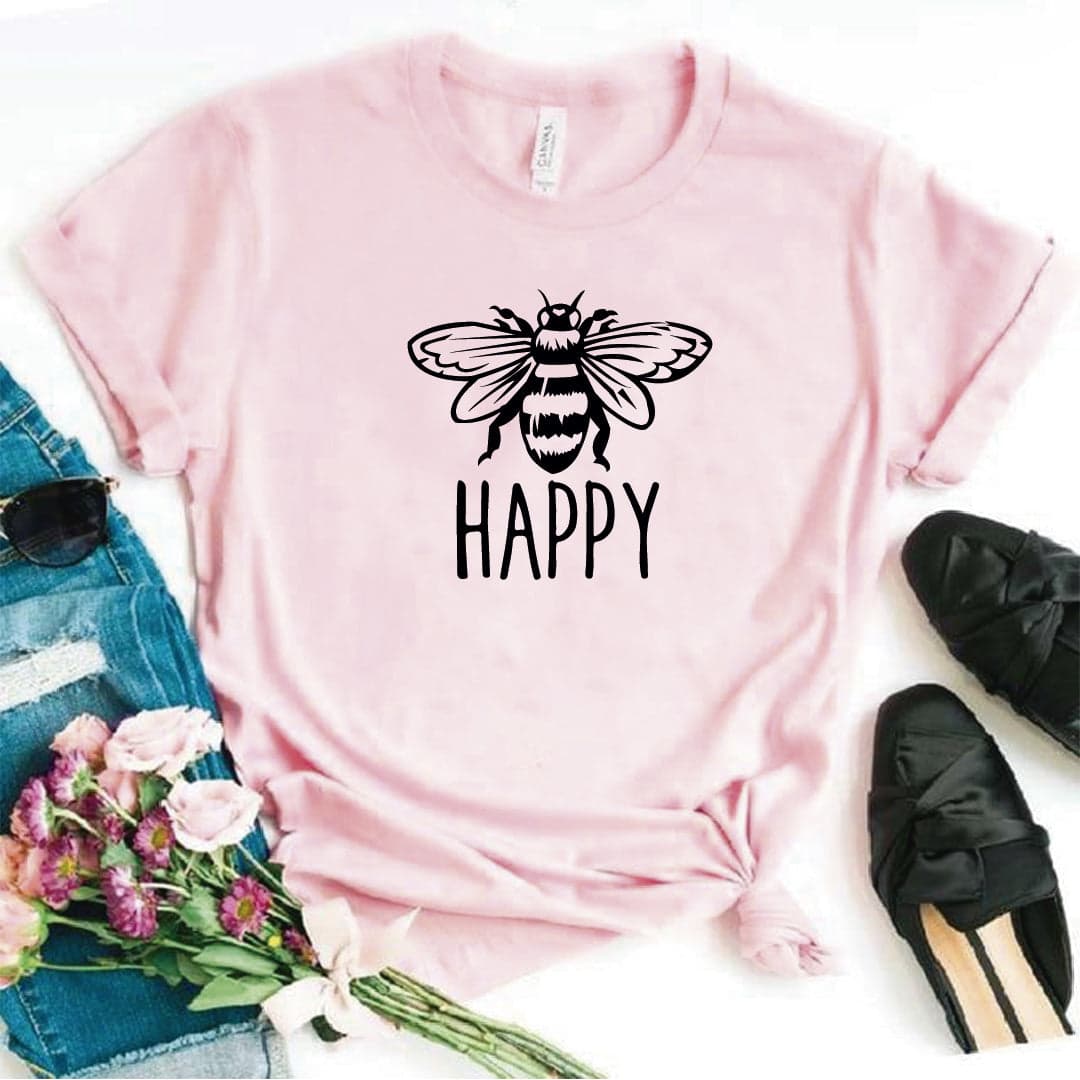 Camiseta estampada Tshirt Abeja Grande Happy — foto 6