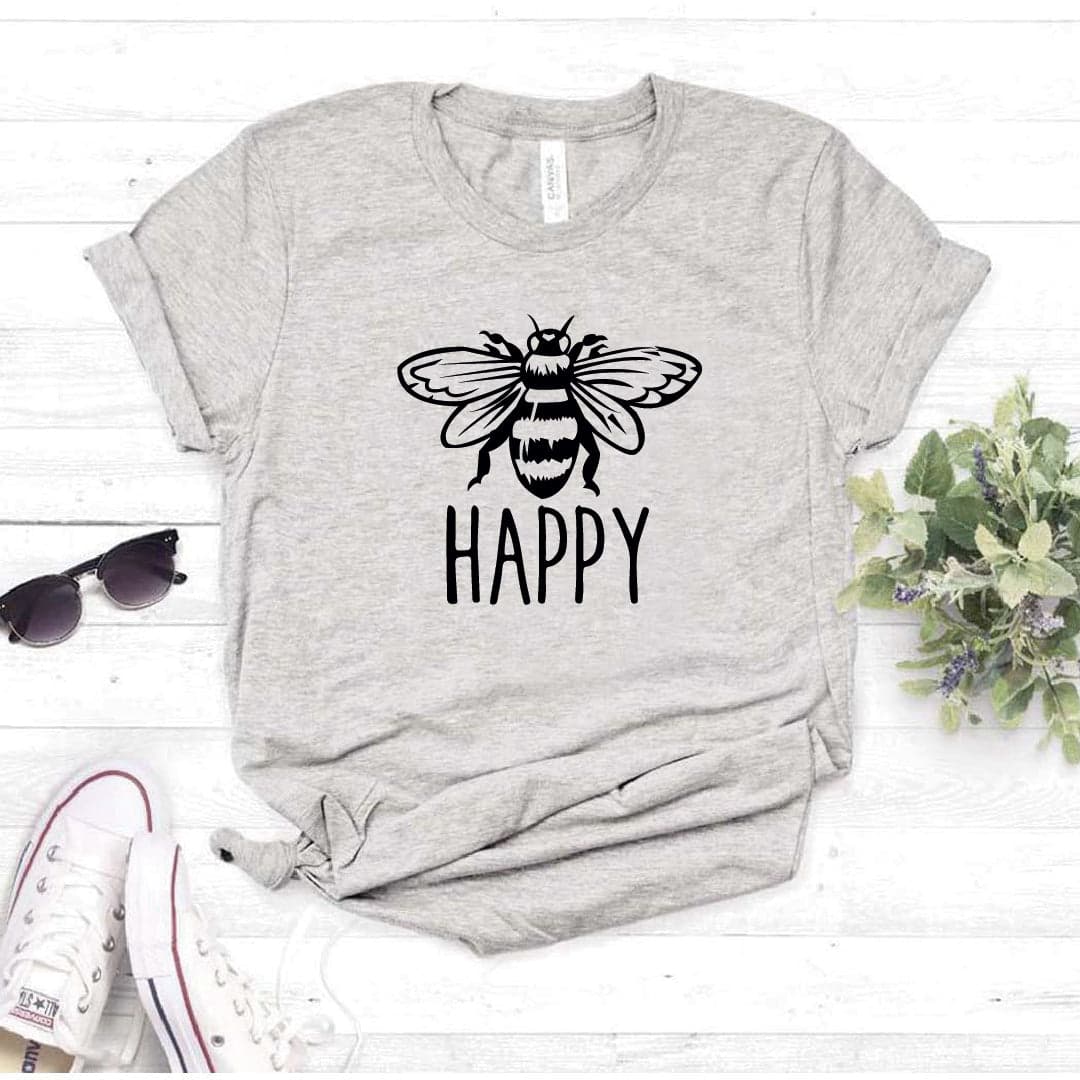 Camiseta estampada Tshirt Abeja Grande Happy — foto 7