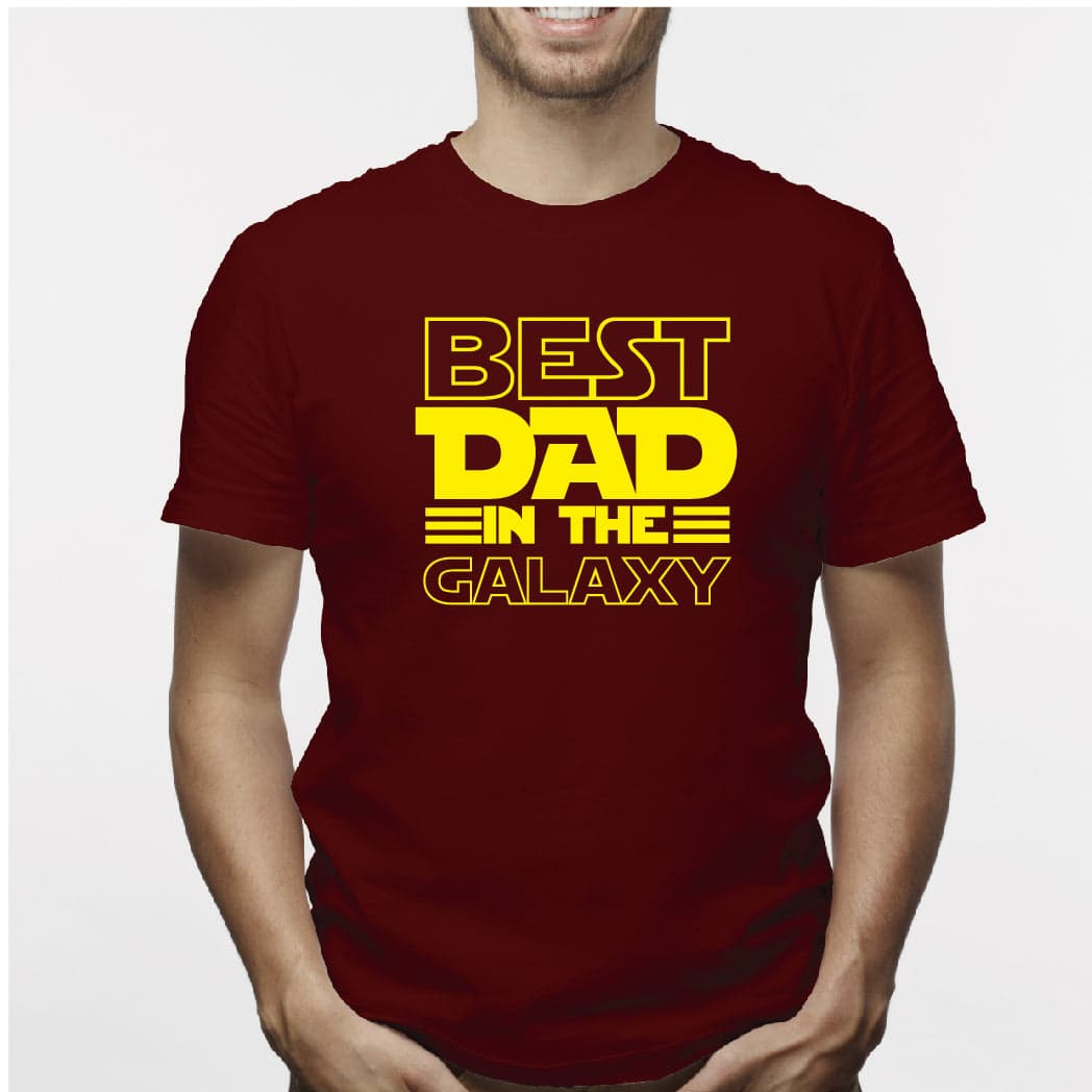 Camiseta estampada hombre T-shirt Best Dad Guerra de las Galaxias — foto 2