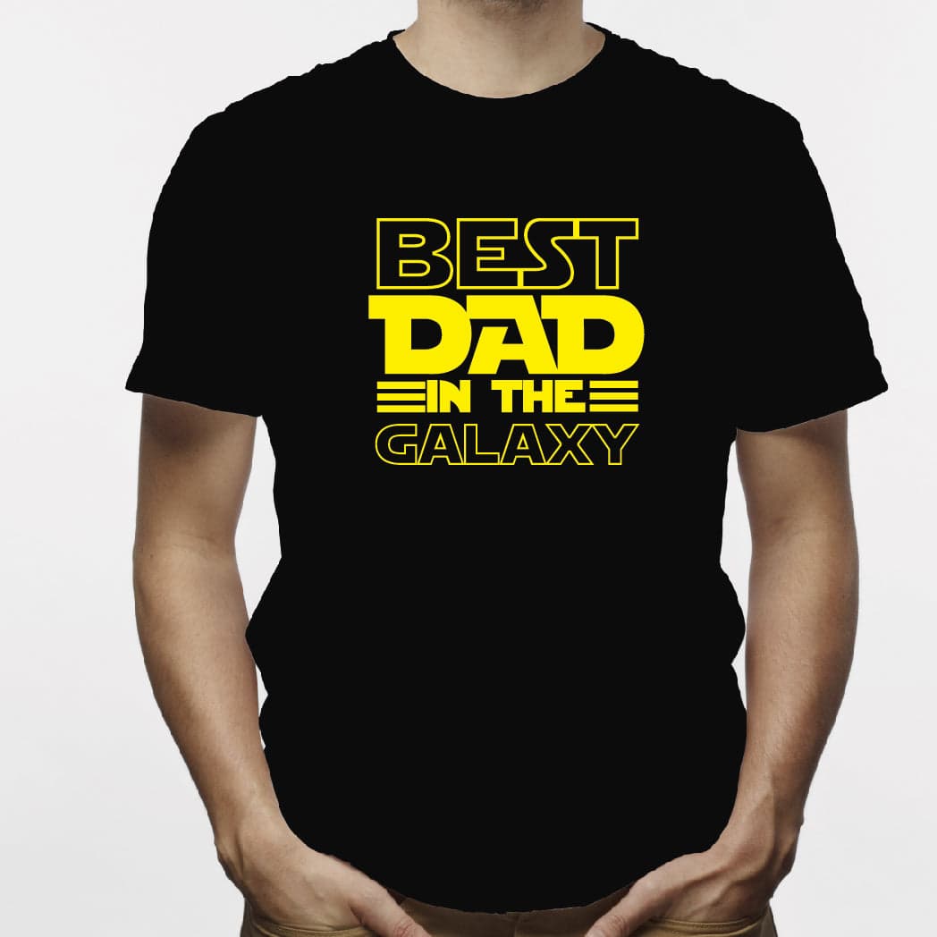 Camiseta estampada hombre T-shirt Best Dad Guerra de las Galaxias — foto 1