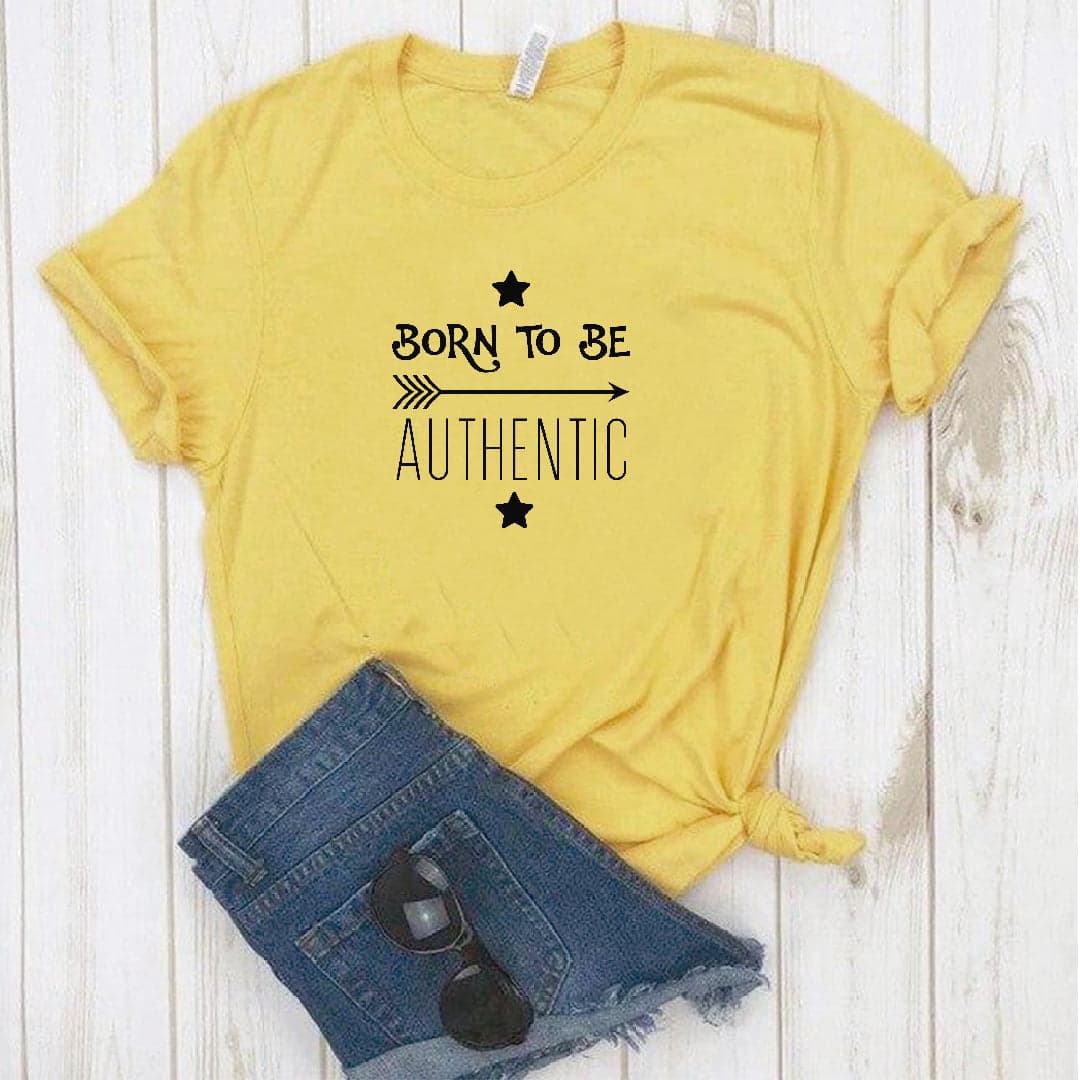 Camiseta Estampada T-shirt Born to be Authentic — foto 3
