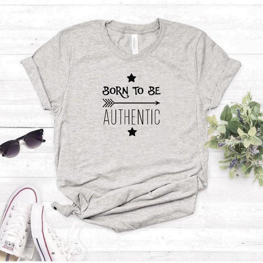 Camiseta Estampada T-shirt Born to be Authentic — foto 1