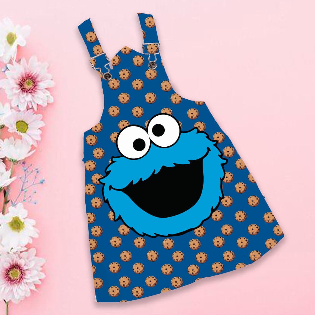 Braga de niña estampada diseño Monstruo come galletas — foto 1