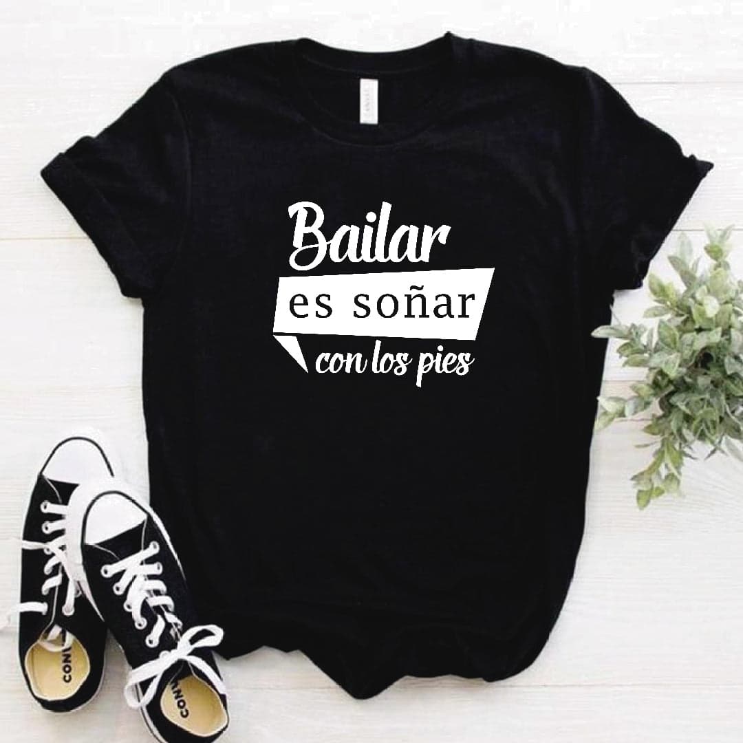Camiseta Estampada T-shirt Bailar es soñar con los pies — foto 3