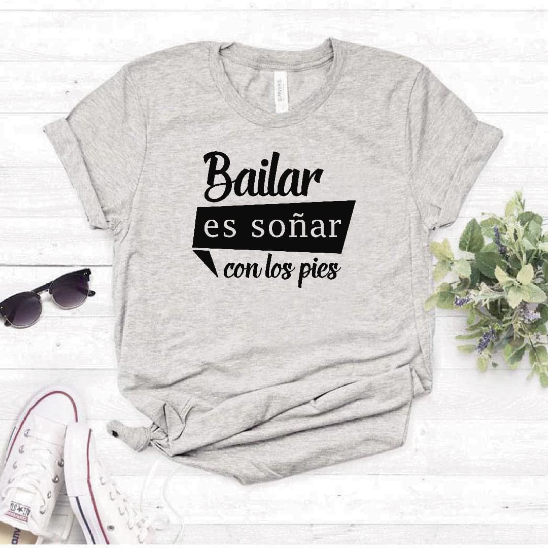Camiseta Estampada T-shirt Bailar es soñar con los pies — foto 1