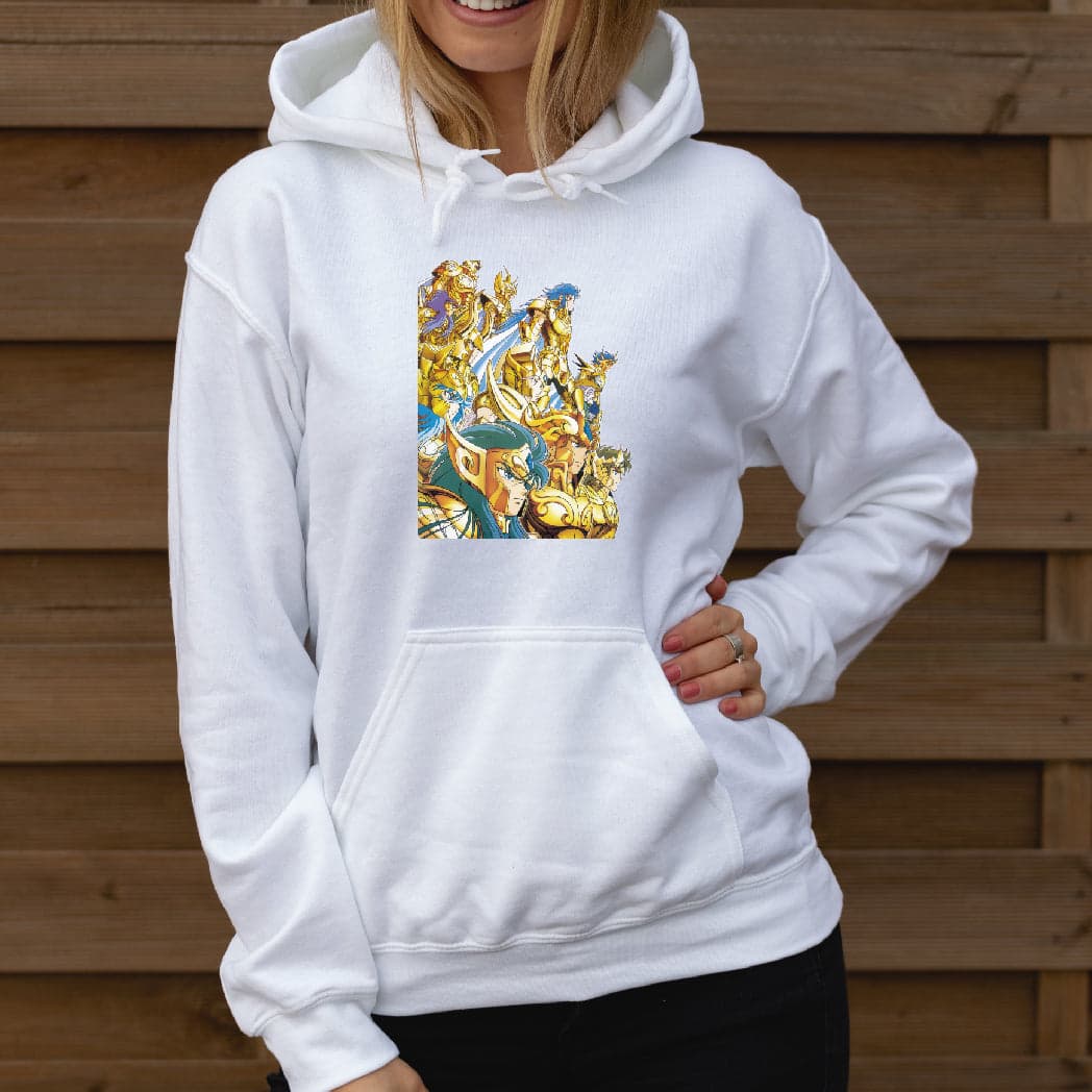Buzo Estampado Sublimado Caballeros dorados — foto 1