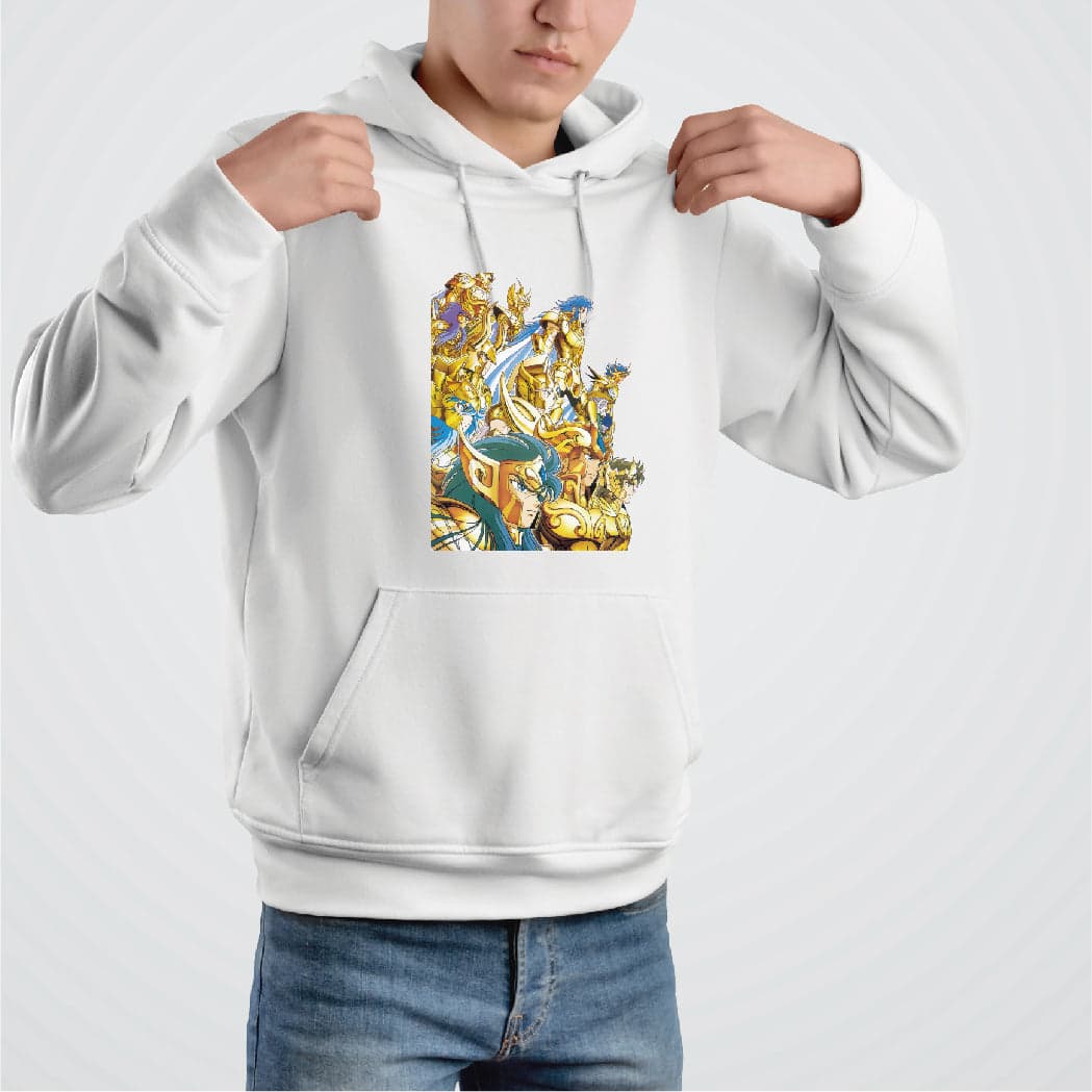 Buzo Estampado Sublimado Caballeros dorados — foto 2