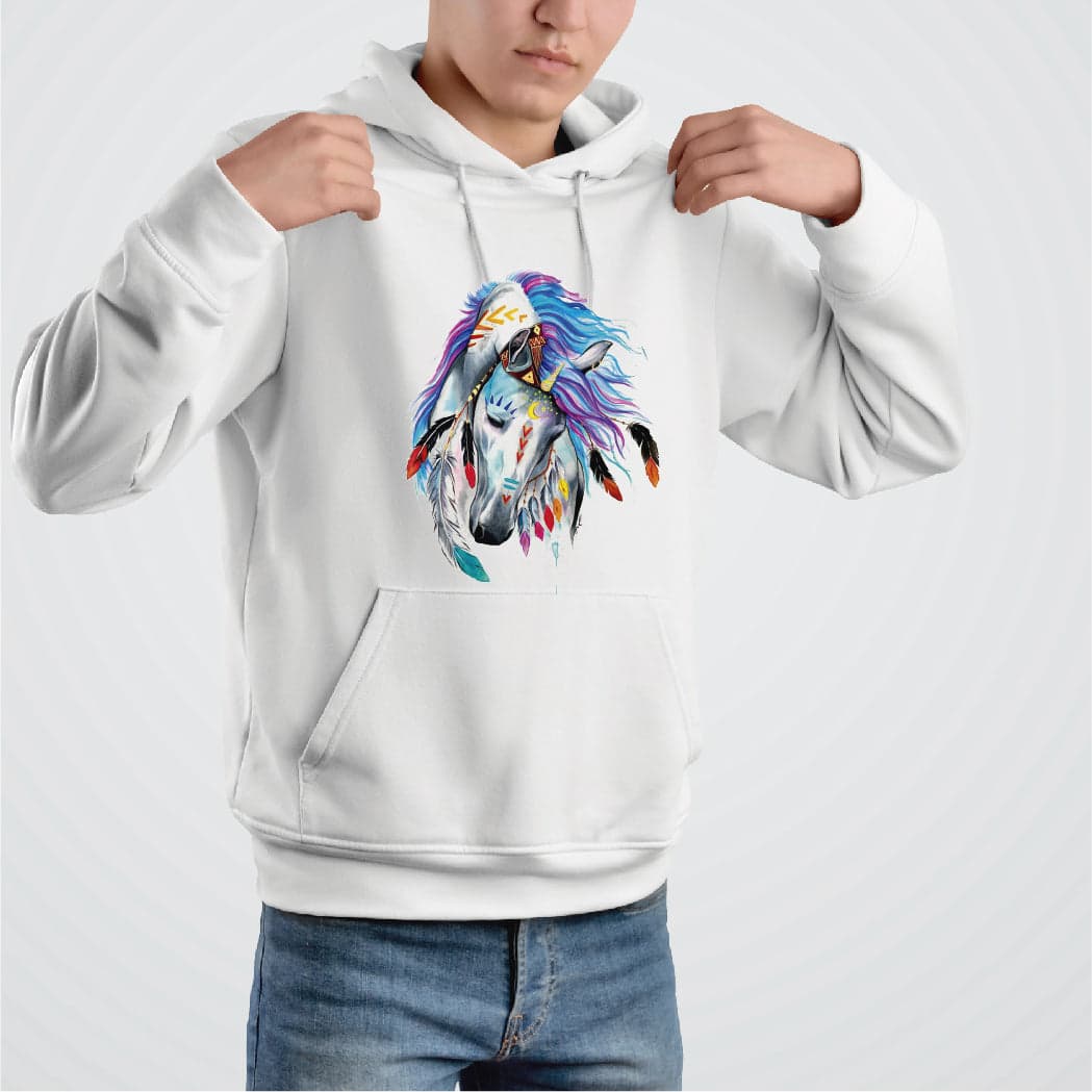 Buzo Estampado Sublimado CABALLO INDIO — foto 2