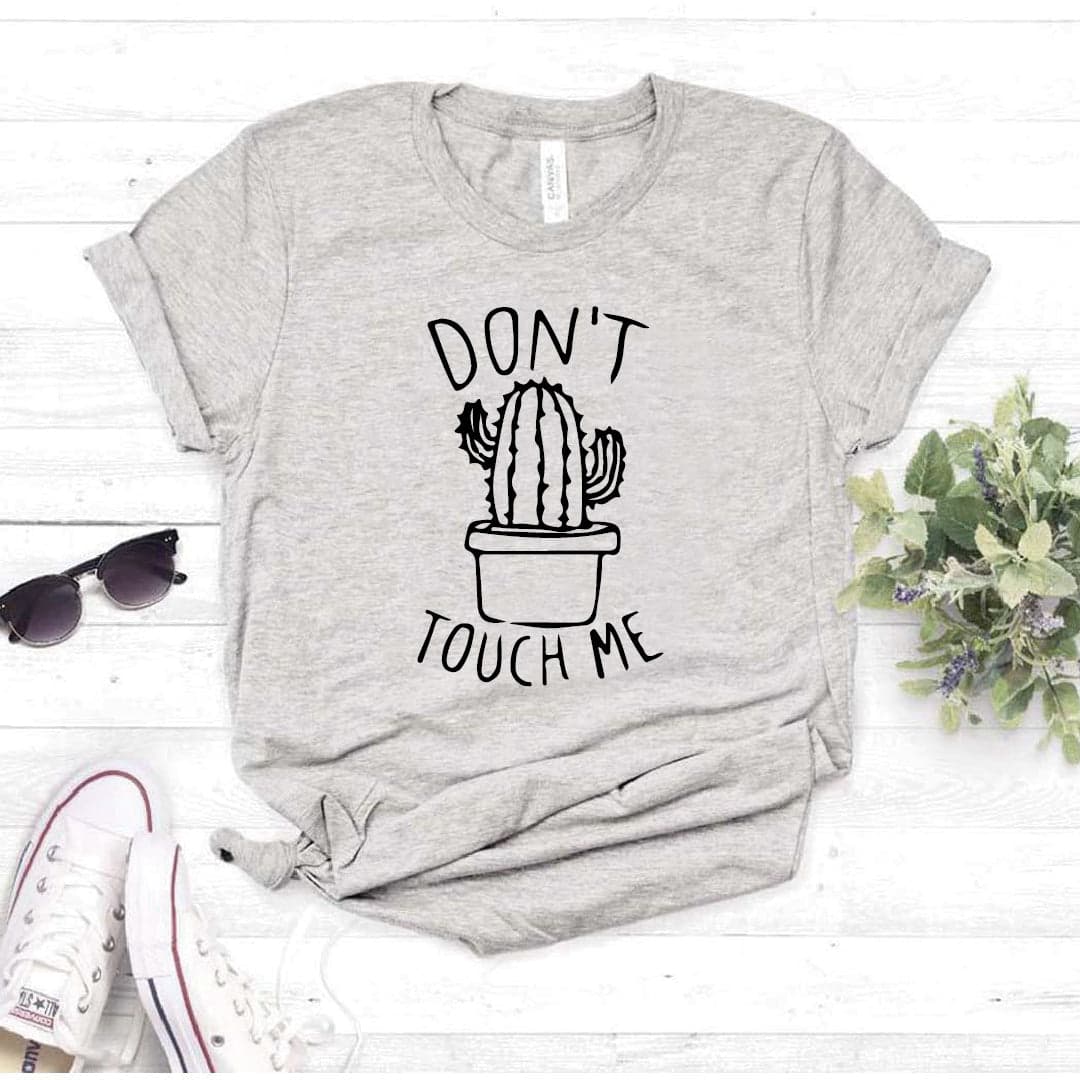 Camiseta estampada T-shirt Captus Dont  touch me — foto 4