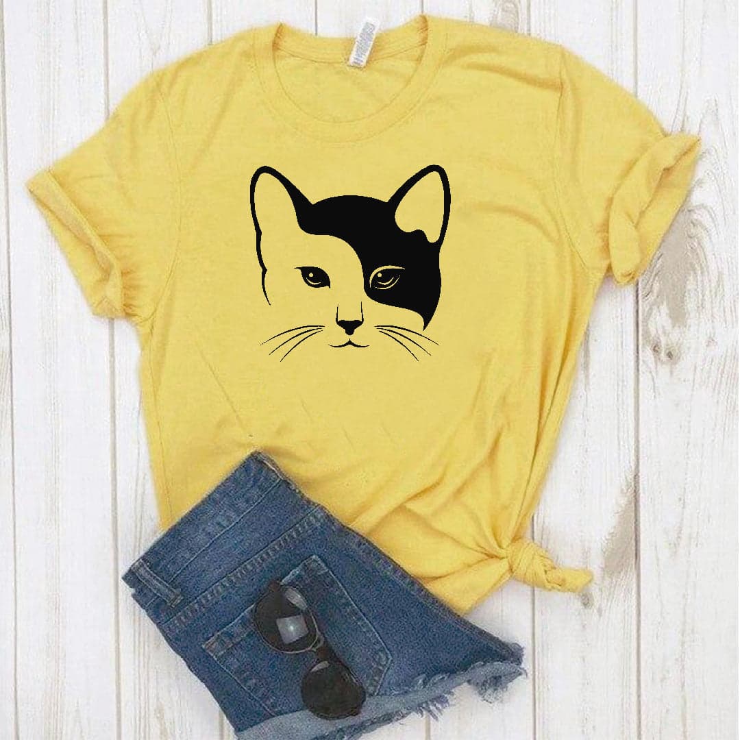 Camiseta Estampada T-shirt CARA DE GATO — foto 3
