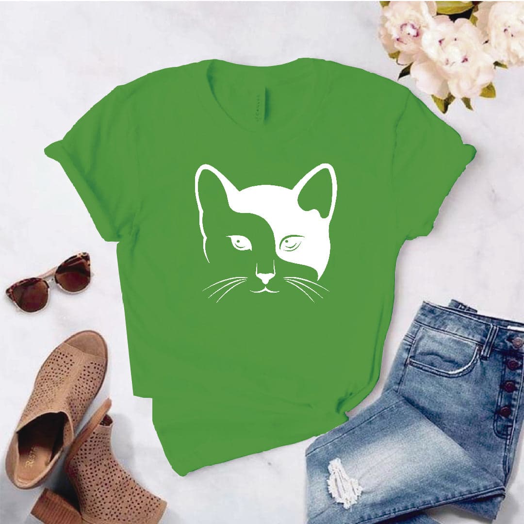 Camiseta Estampada T-shirt CARA DE GATO — foto 5