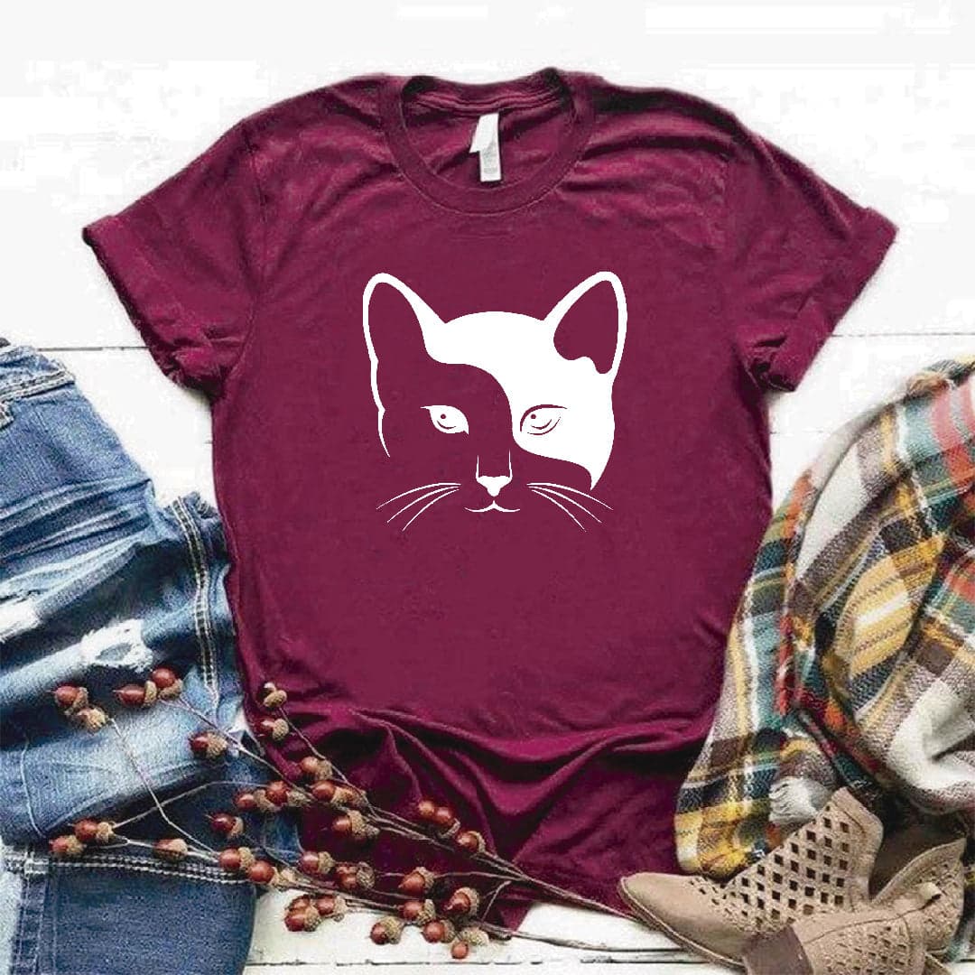 Camiseta Estampada T-shirt CARA DE GATO — foto 7