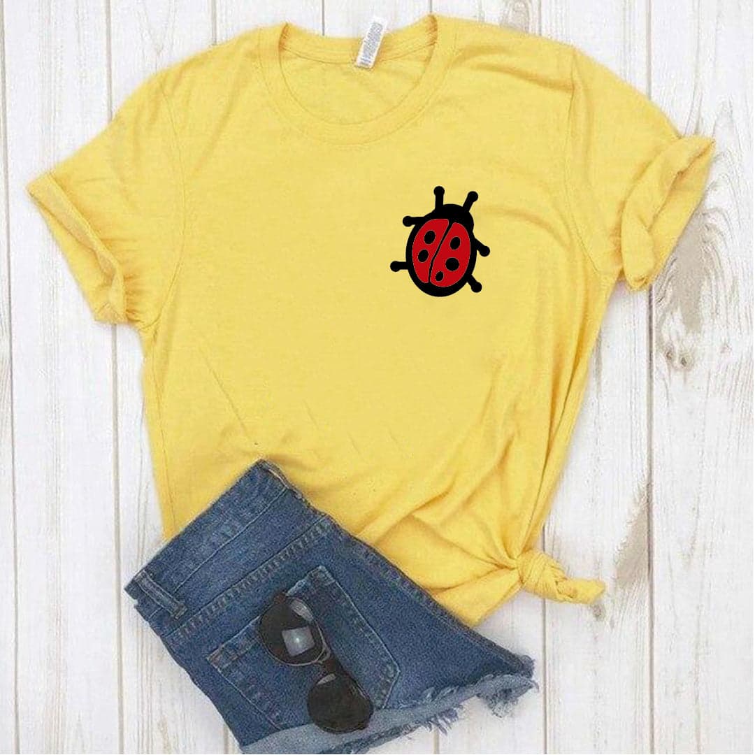 Camisa estampada  tipo T-shirt  CATARINA MARIQUITA BOLSILLO — foto 3