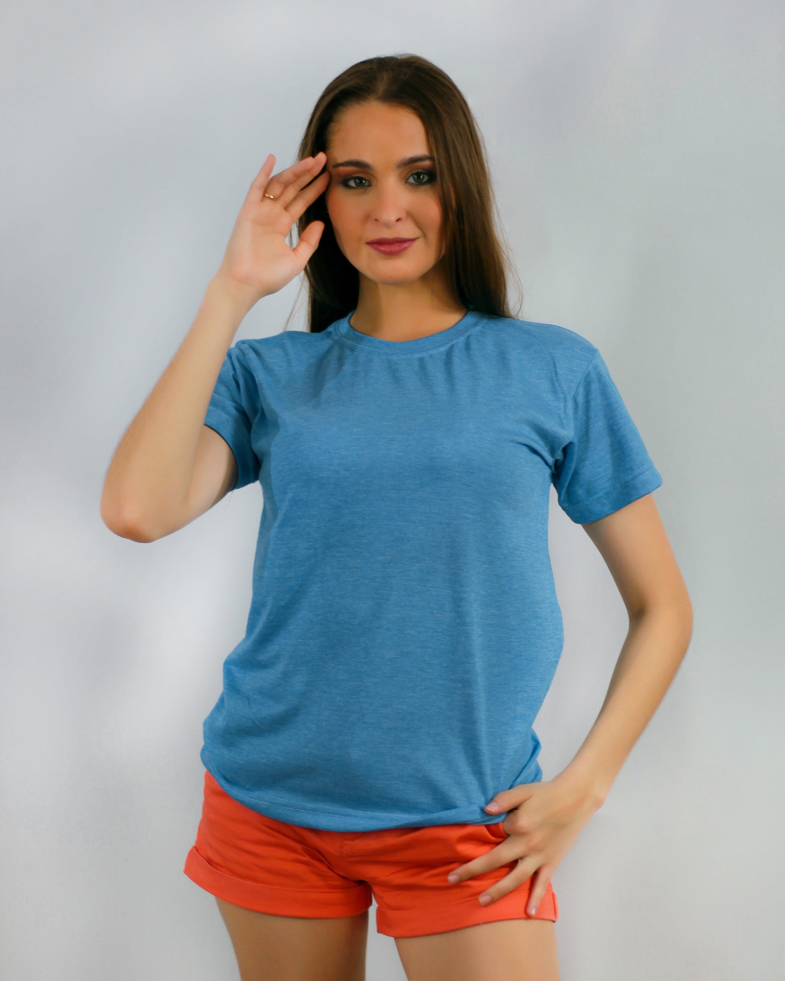 Camiseta tipo T-Shirt Celeste Jasped — foto 1