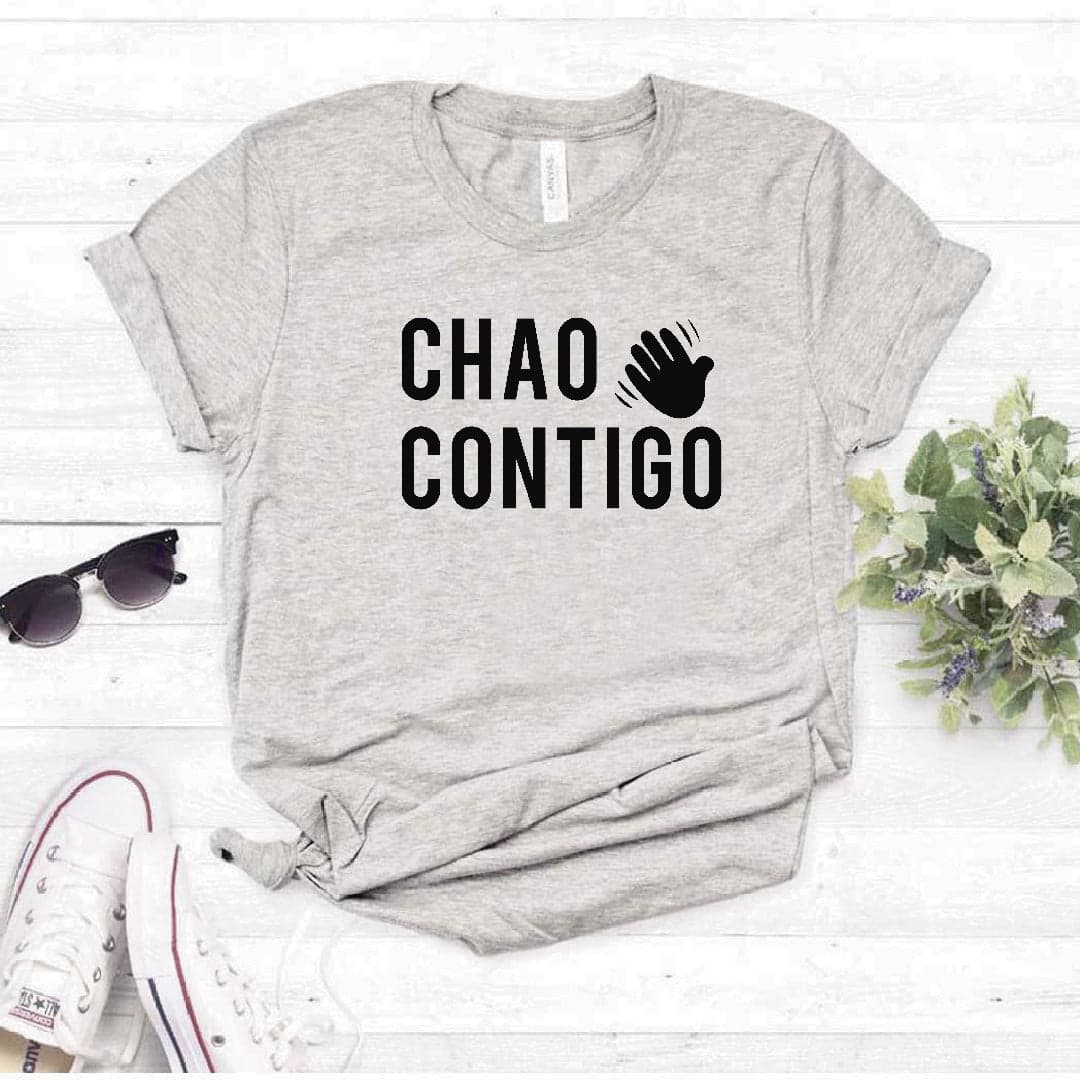 Camiseta Estampada T-shirt Chao Contigo — foto 4