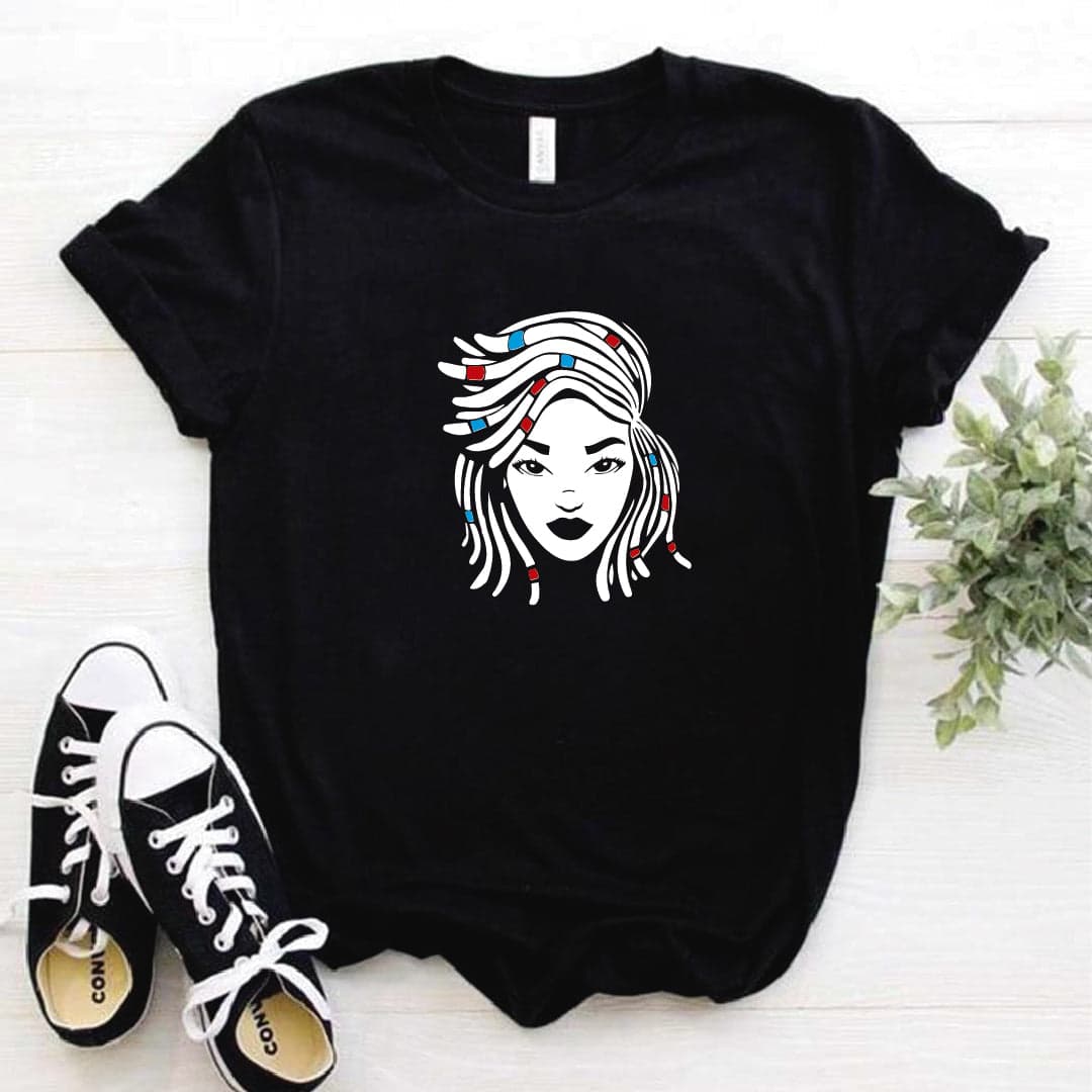 Camisa estampada tipo T- shirt Chica Rasta — foto 2