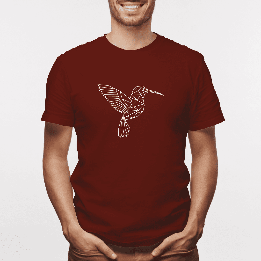 Camisa estampada para hombre  tipo T-shirt Colibri Geometrico — foto 5