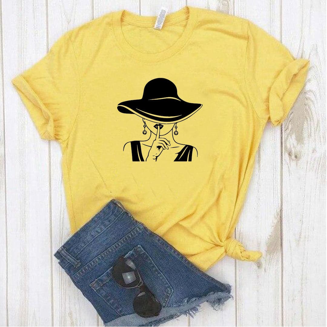 Camisa estampada  tipo T-shirt DAMA SOMBRERO — foto 3