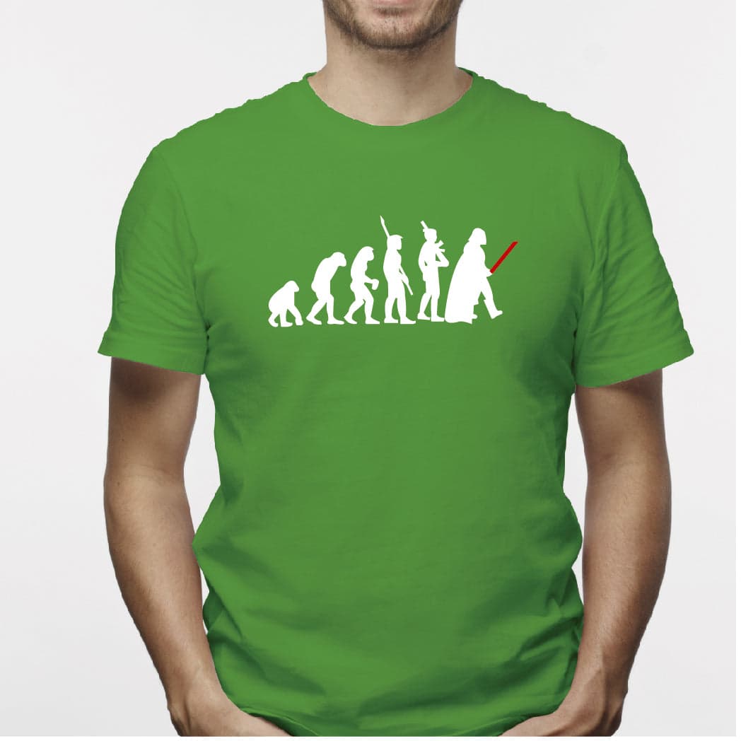 Camiseta estampada hombre Evolución Darth Vader — foto 2