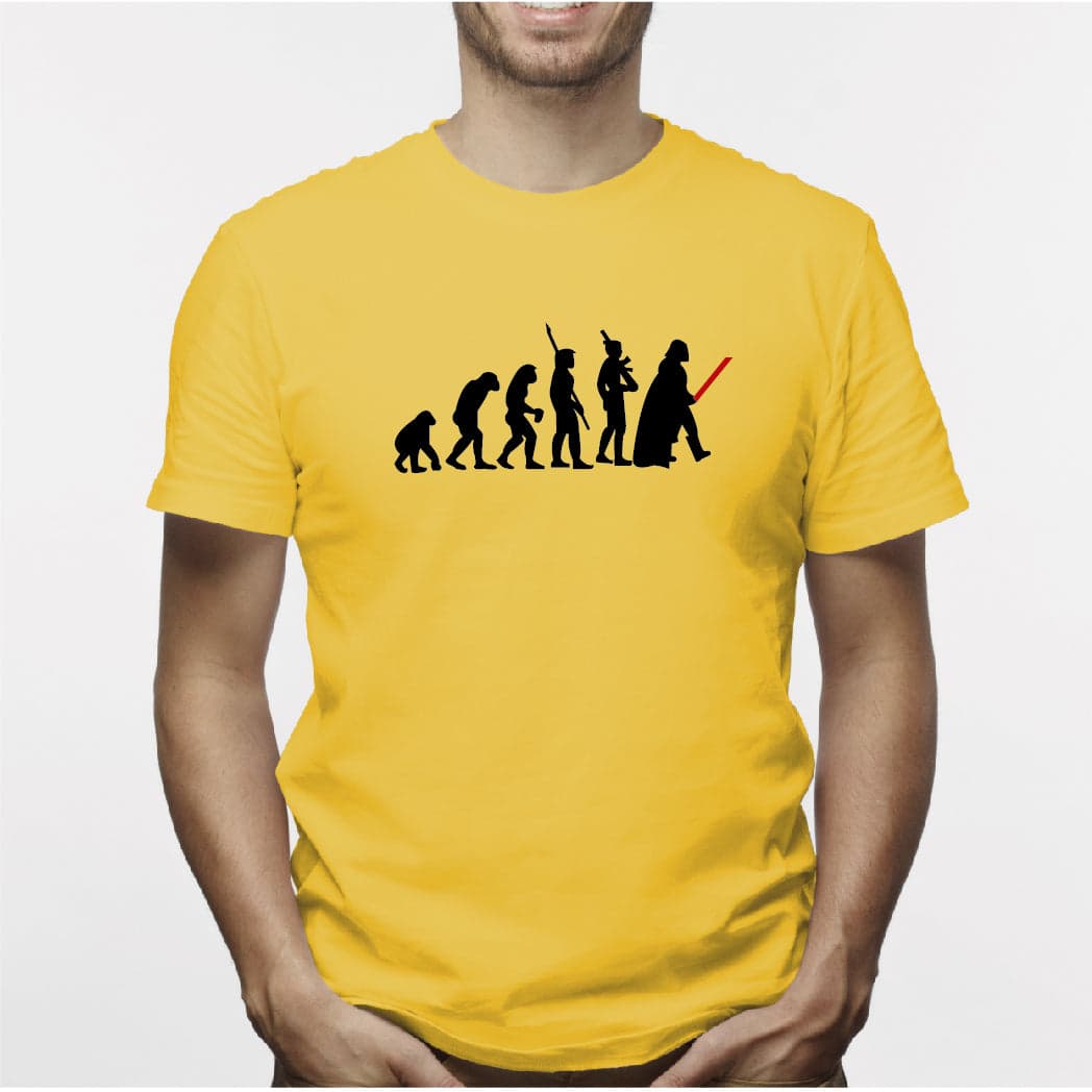 Camiseta estampada hombre Evolución Darth Vader — foto 4