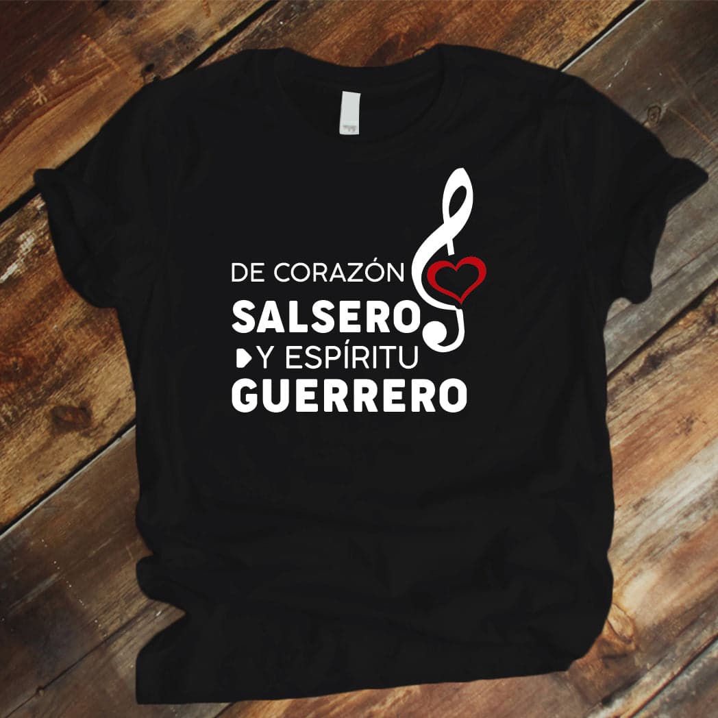 Camiseta Estampada UNISEX T-shirt  Corazón salsero — foto 2