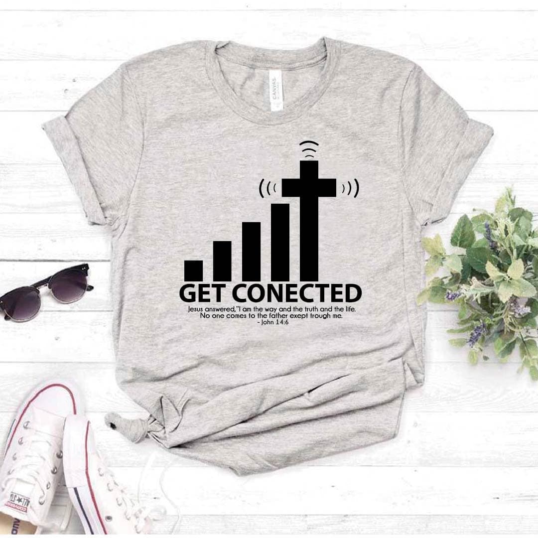 Camiseta estampada tipo T-shirt  GET CONECTED — foto 6