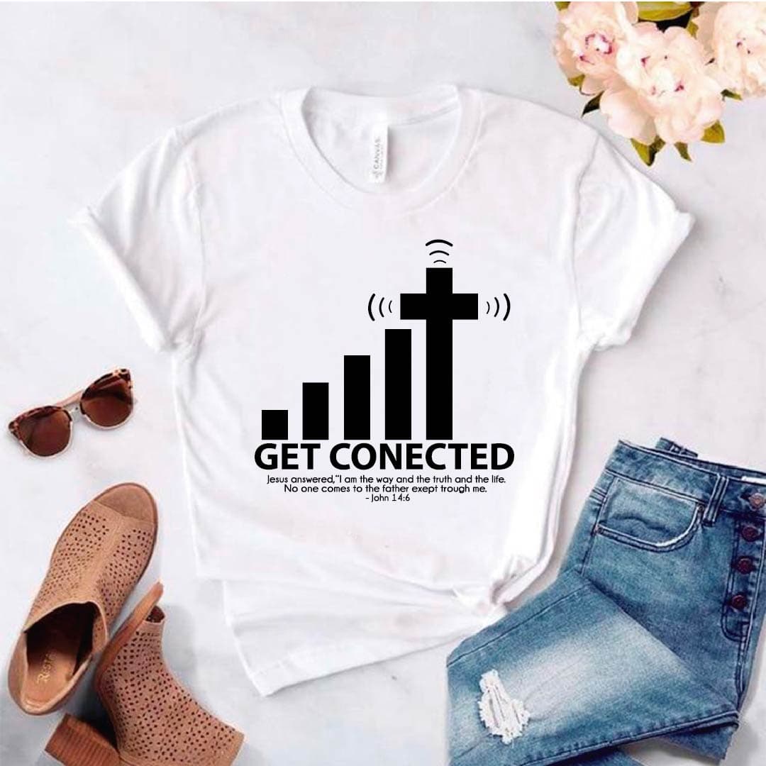 Camiseta estampada tipo T-shirt  GET CONECTED — foto 7