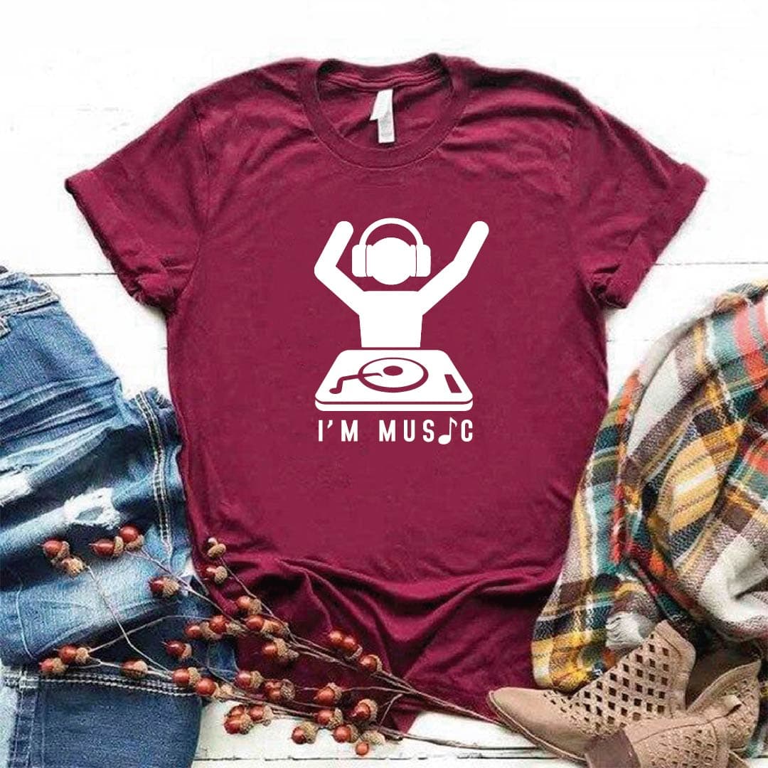 Camiseta T-shirt mujer I'M MUSIC — foto 3