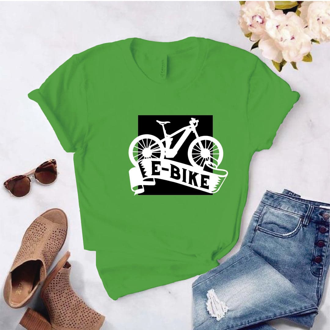 Camisa estampada  tipo T-shirt BICICLETA E BIKE — foto 4