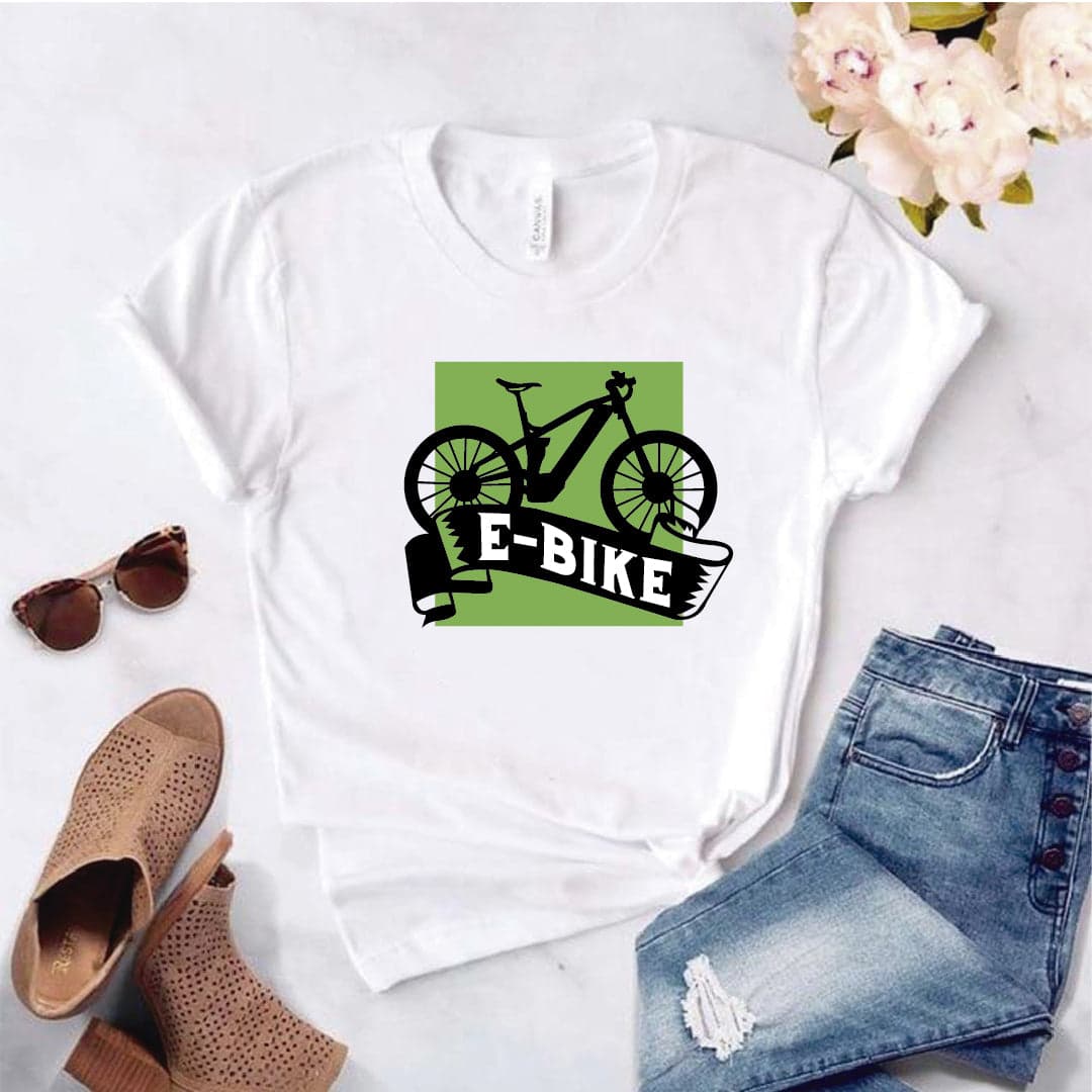 Camisa estampada  tipo T-shirt BICICLETA E BIKE — foto 8